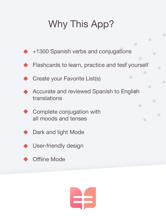 English Spanish Conjugations iPad screenshot 7 - Education app
