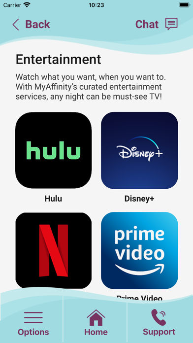 MyAffinity Screenshot