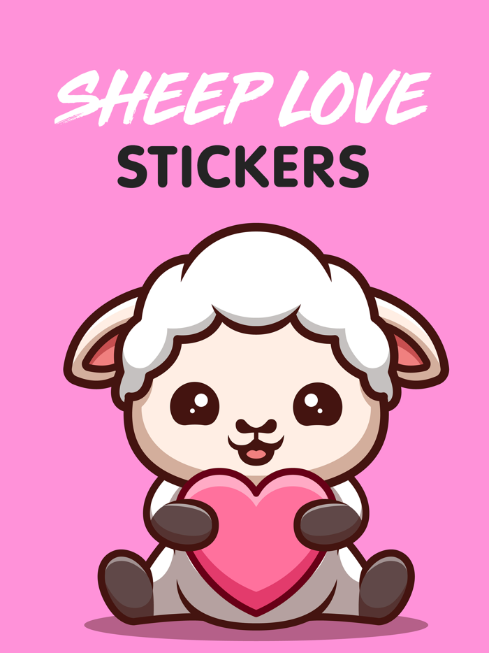 Sheep Love Stickers