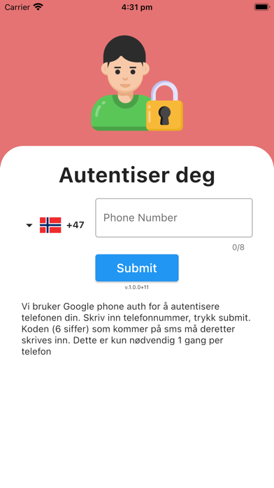 Site App Screenshot