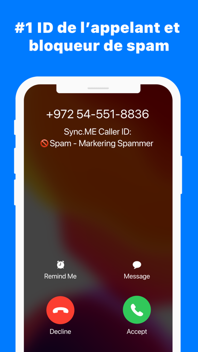 Screenshot #1 pour Sync.ME - Caller ID & Contacts