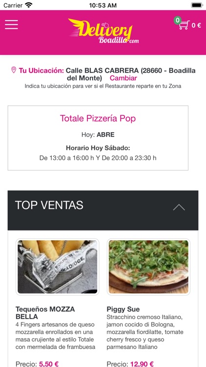 Delivery Boadilla screenshot-4