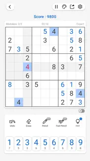 sudoku - number brain games iphone screenshot 4