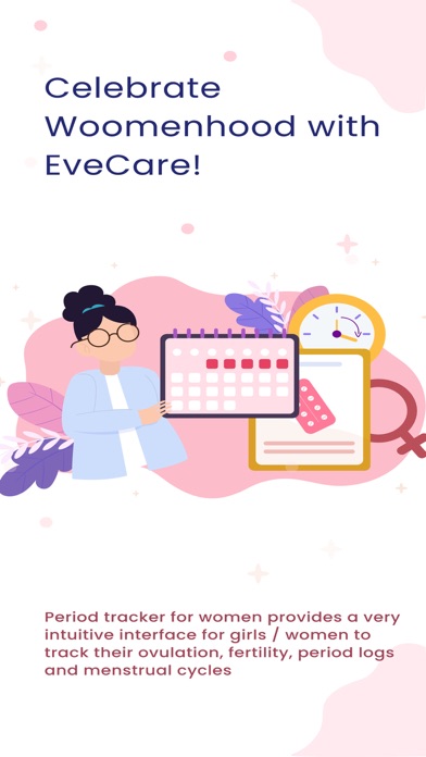 EveCare Period Tracker & Diary Screenshot