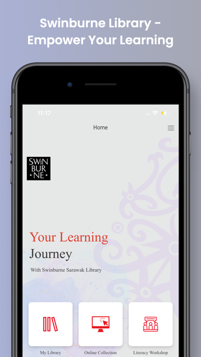 Swinburne Sarawak Library Screenshot