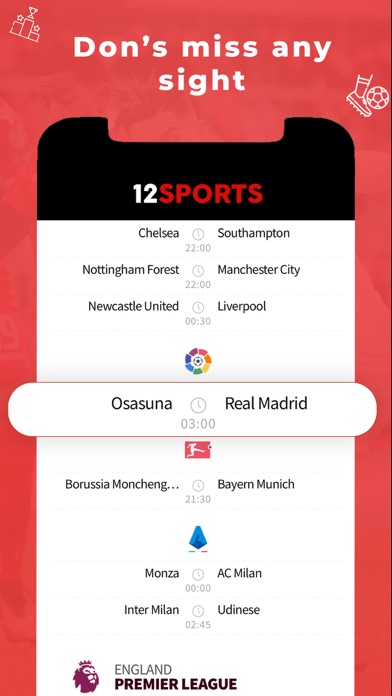 12Sports - Game Is On Screenshot
