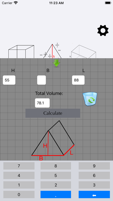 Volume and Geometry Screenshot