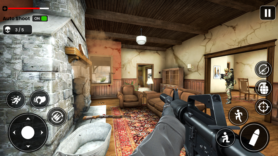 #4. Counter Terrorist War Shooting (iOS) 由: Caroline Lagarde