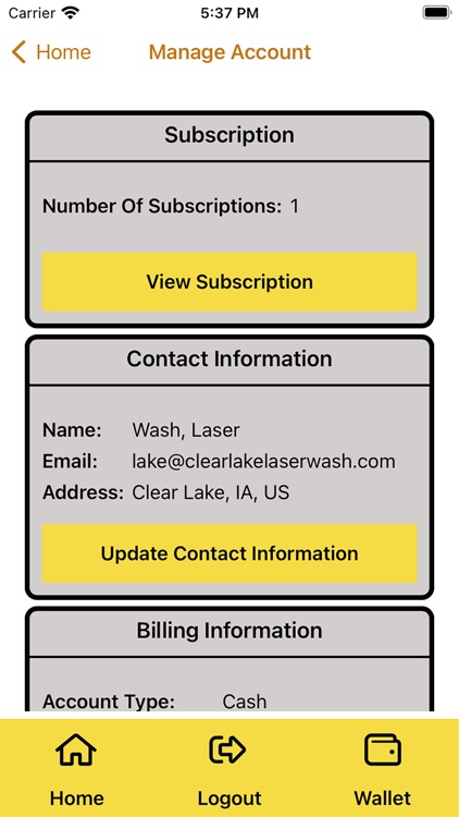 Clear Lake Laser Wash screenshot-3