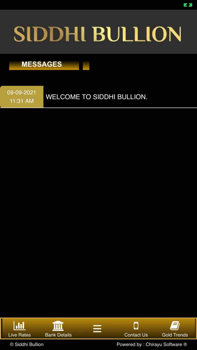 Siddhi Bullion Screenshot