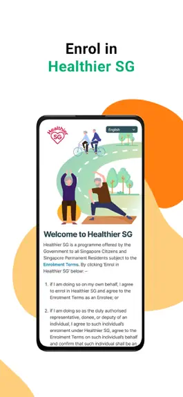 Game screenshot HealthHub SG apk