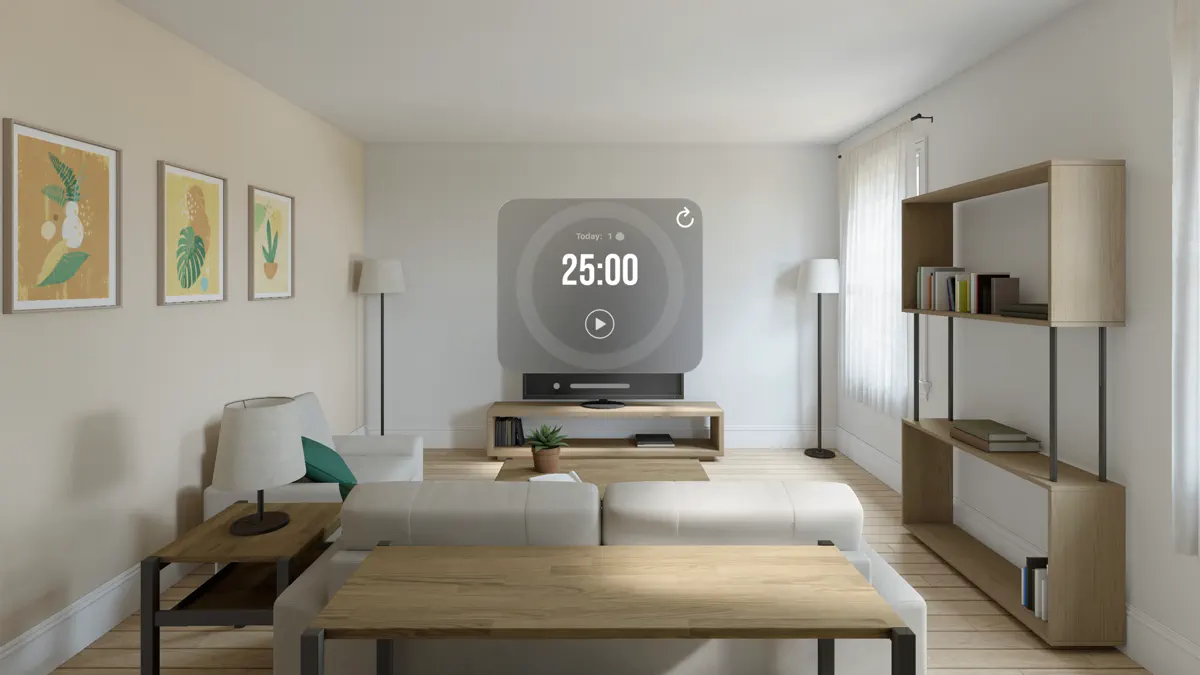 Vision Pomodoro Timer screenshot 1