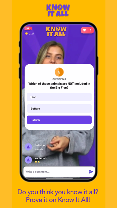 Know It All Screenshot