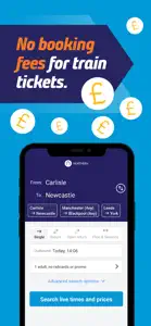 Northern train tickets & times screenshot #1 for iPhone