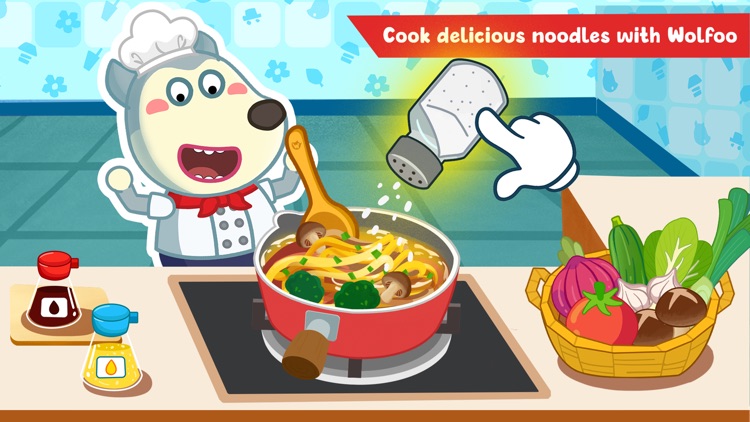 Wolfoo The Chef: Cooking Game screenshot-4
