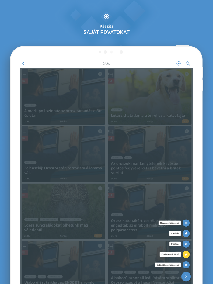 Hírstart - hírek és időjárás