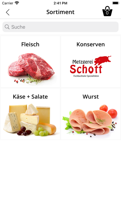 Metzgerei Schott Screenshot