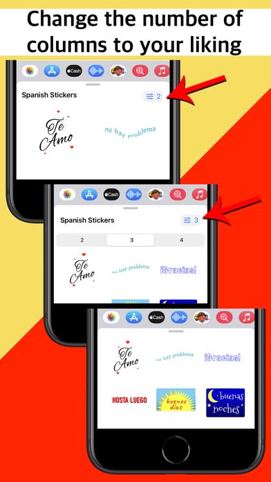 Spanish to English Stickers Screenshot