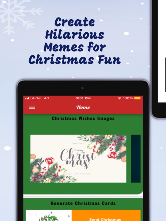 Christmas Wallpaper 4K & HD !! iPad screenshot