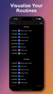 How to cancel & delete simple week routine 3