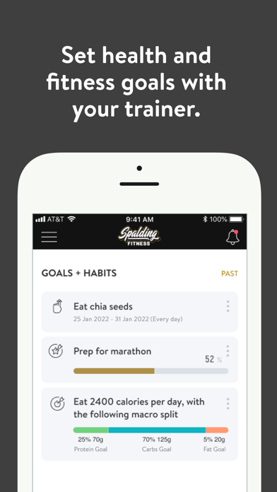 Spalding Fitness Screenshot