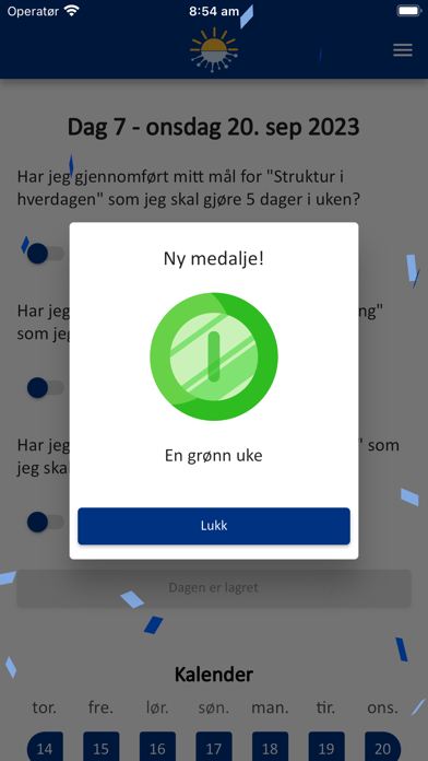 Min Covid Rehabilitering Screenshot