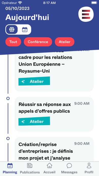 DÉCIDIA Screenshot