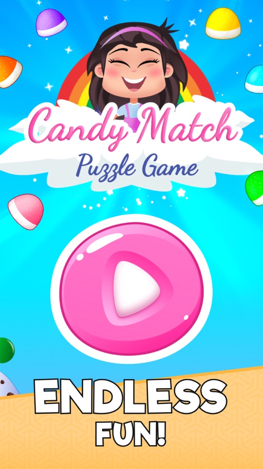 #1. Candy Match Puzzle Challenge (iOS) By: Lucille Games