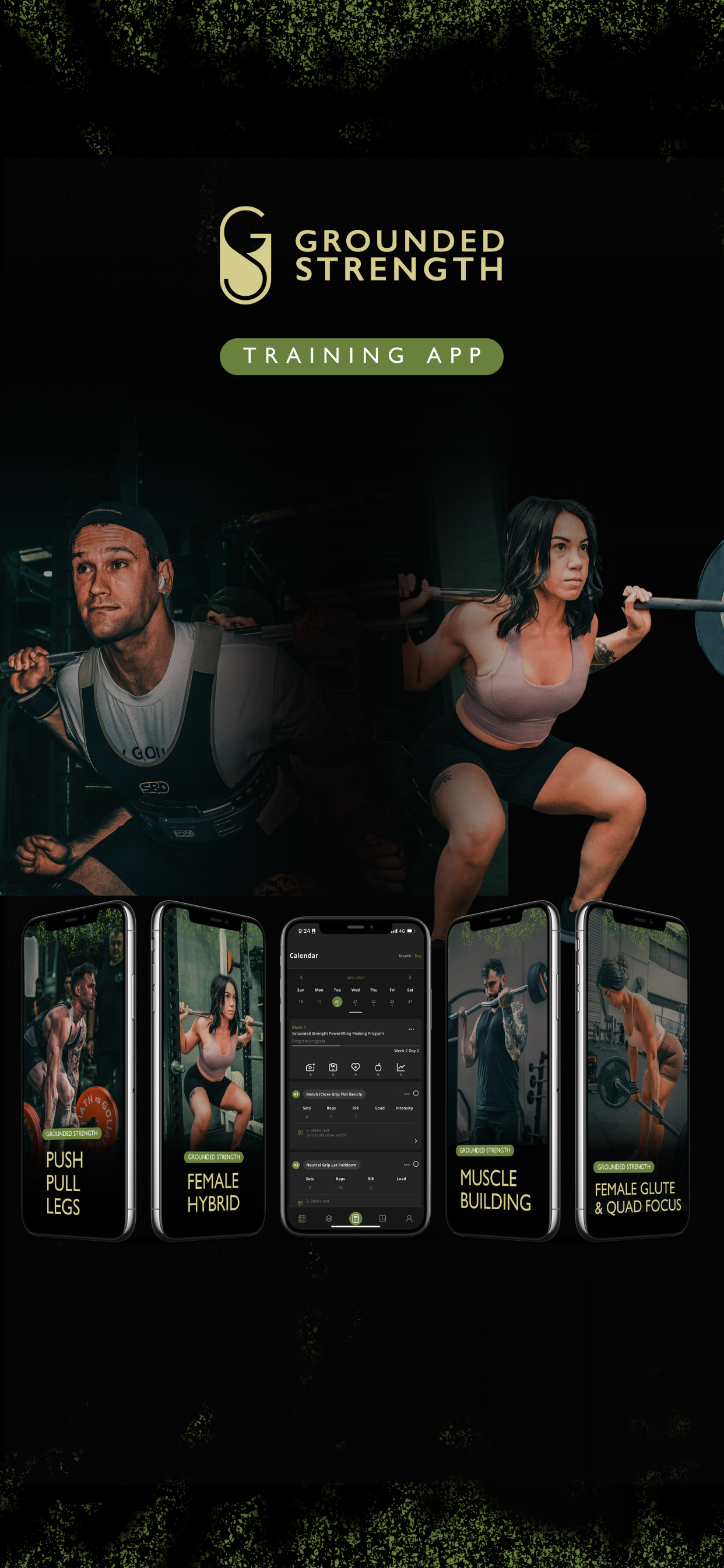 Grounded Strength Training App