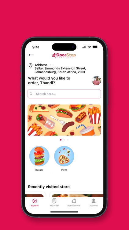 DoorStep Delivery App