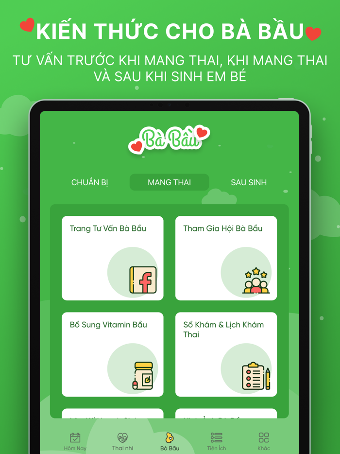 Con Yêu - App Cho Mẹ Và Bé