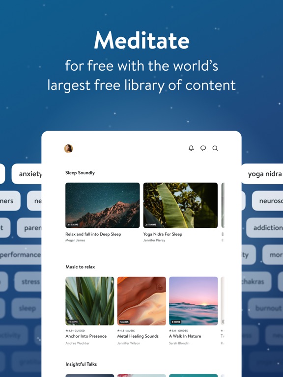 Insight Timer–Meditate & Sleep screenshot 3