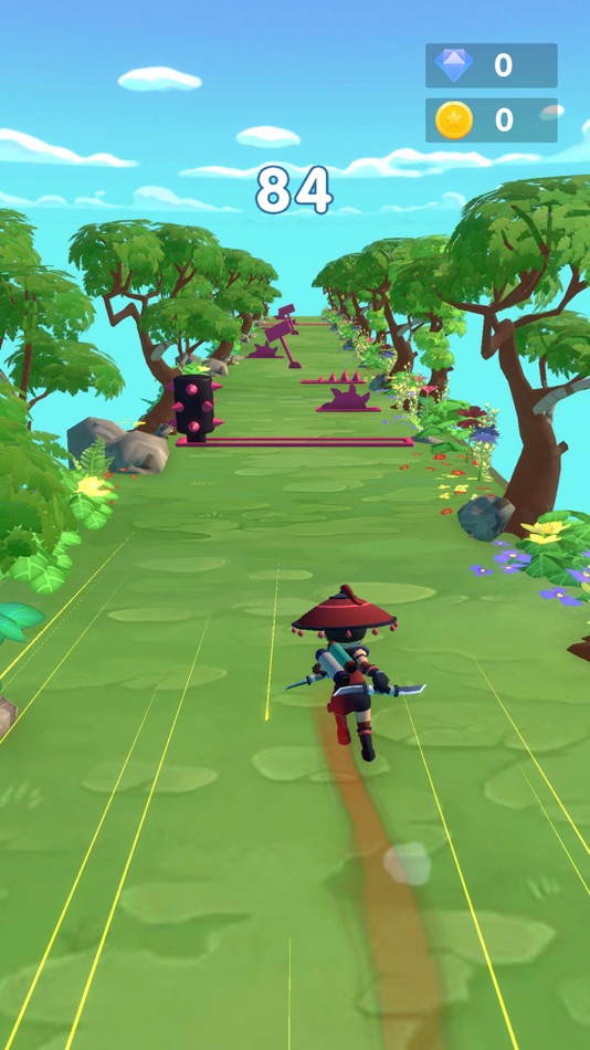 #3. Ninja Must Dash (iOS) Podle: Huanghua Dejing Network Technology Co., Ltd
