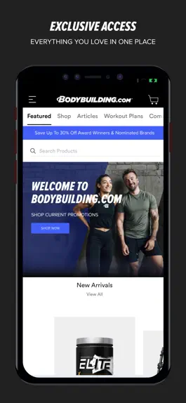 Game screenshot Bodybuilding.com Store apk