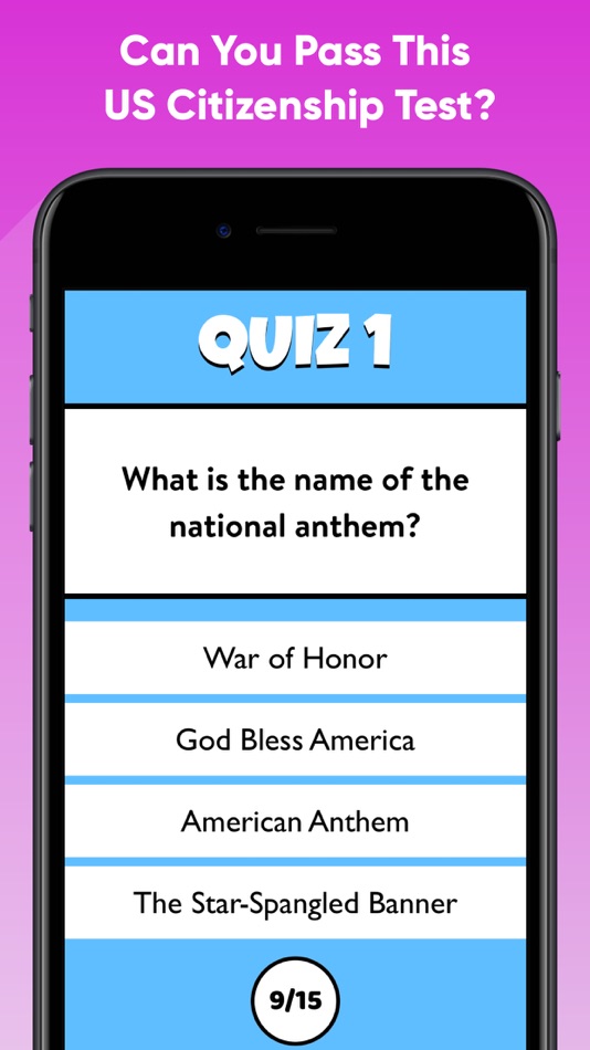 US Citizenship Test Quiz 2024 - 2.2.0 - (iOS)