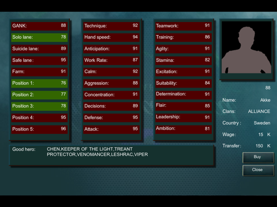 Screenshot #6 pour manager of dota