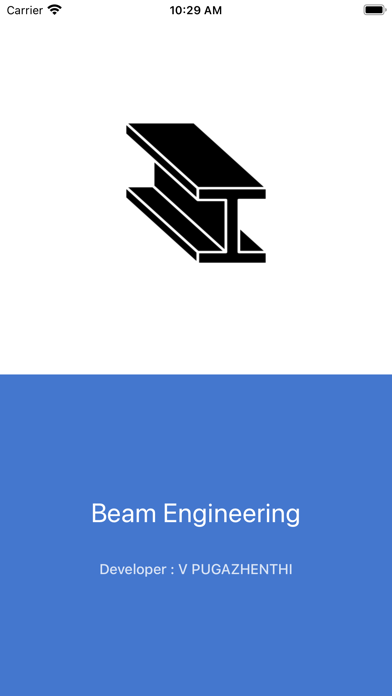 Beam Calculator Screenshot