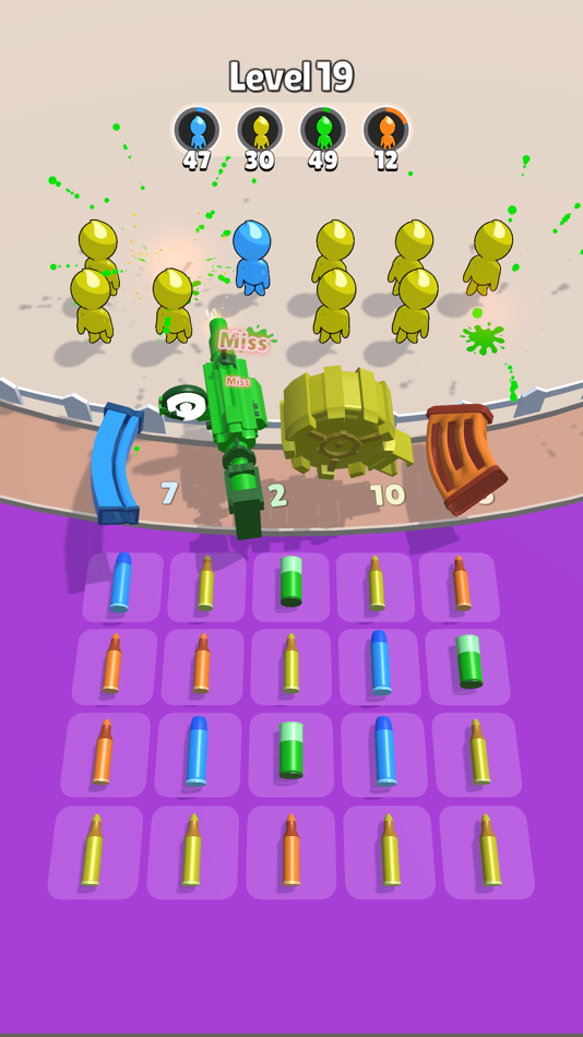 #7. Bullet Em All (iOS) 由: ZiNKY OYUN YAZILIM ANONiM SiRKETi