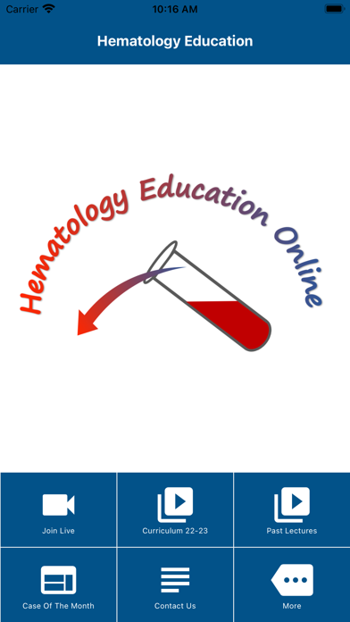 Hematology Education Screenshot