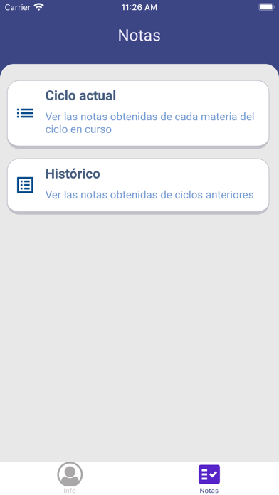 UsoLink Postgrado Screenshot