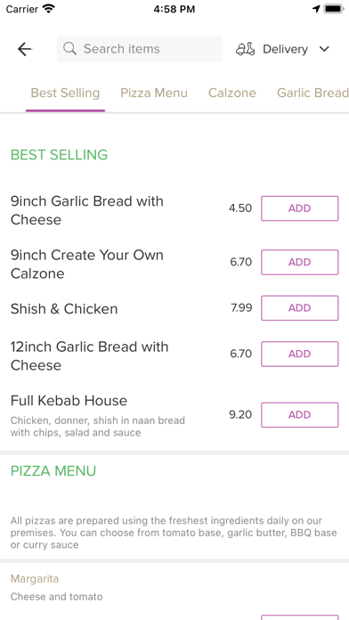 Lamore Pizza screenshot 2