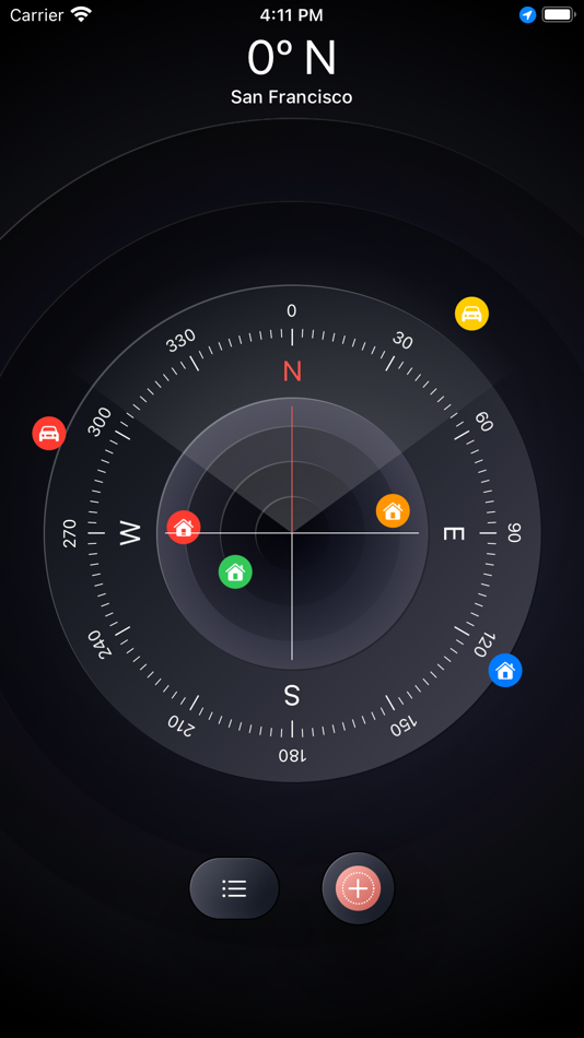 #1. Handy Compass: Digital Compass (iOS) 由: APPS BAY LIMITED