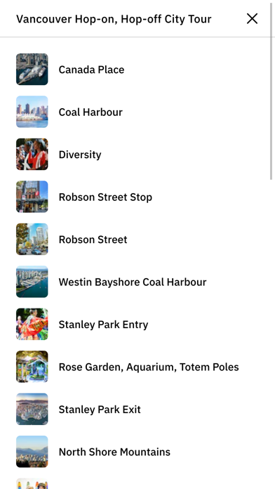 AudioMe Tours Screenshot