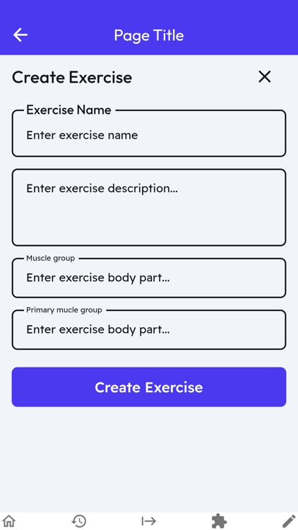 Gym workout weight Logger