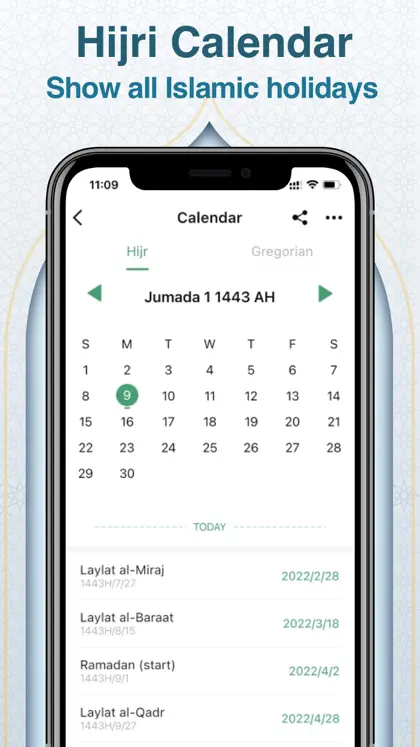 Captura de tela 5 de 6 de Muslim Muna:Azkar, Prayer Time