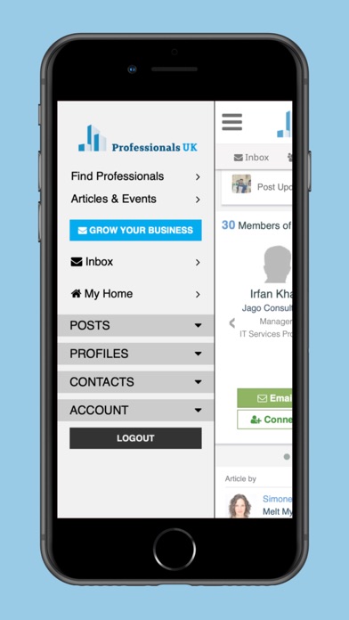 ProfessionalsUK Screenshot