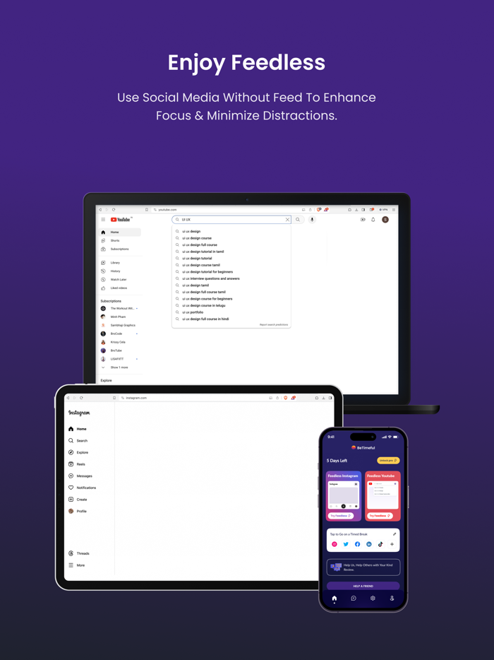 BeTimeful Stay focused.