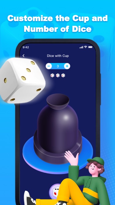 Dice Roller - Phone Dice Game Screenshot