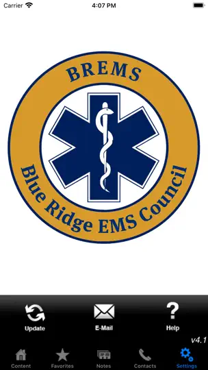 Blue Ridge EMS Council iPhone Screenshot 1