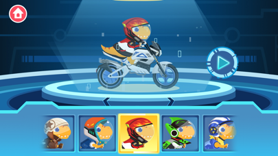 オフロードバイク - 子供のためのレーシングパズルゲームのおすすめ画像10